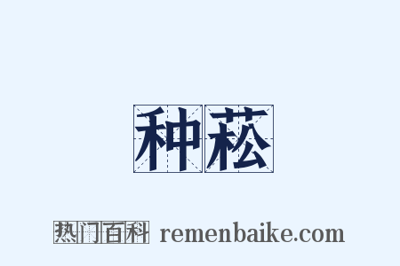 种菘是什么意思的图片